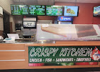 Counter inside Crispy Kitchen